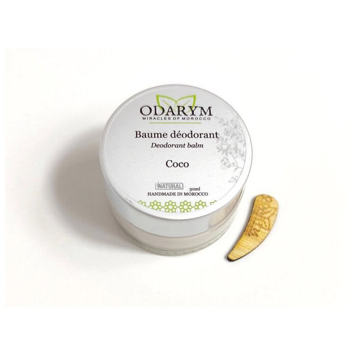 Baume déodorant - ODARYM - COCO - 100% naturel - Sans aluminium - Format Standard