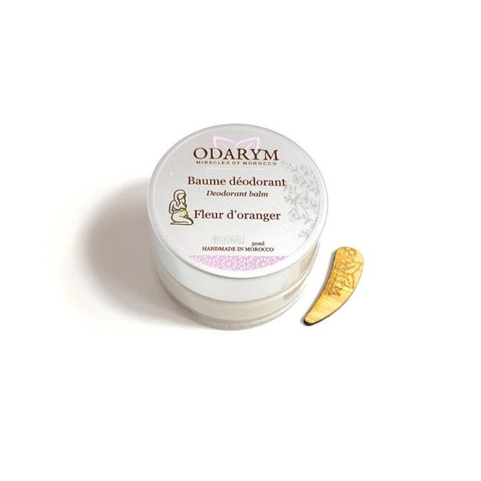 Baume déodorant - Odarym - Femme enceinte allaitante - 25 ml - Sans aluminium - Naturel