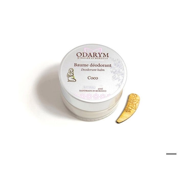 Baume déodorant - ODARYM - Format Standard - 100% naturel - 25 ml - Femme enceinte allaitante
