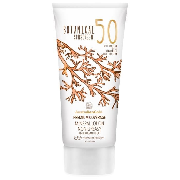 Australian Gold SPF 50 lotion minérale botanique 147 ml