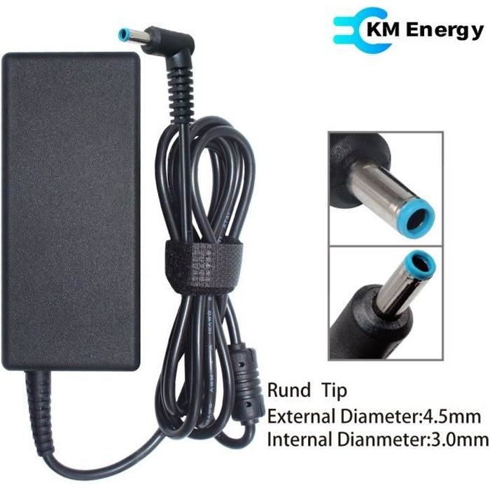 Chargeur adaptable pour pc portable portable HP 15-r015nf 19.5V - 2.31A