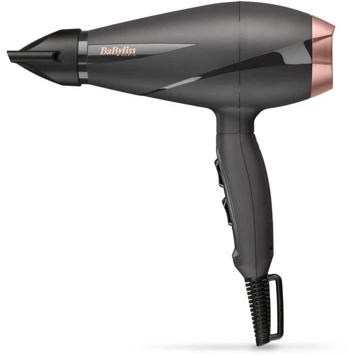Sèche-cheveux - BaByliss - 6709DE Smooth Pro 2100 - Moteur AC - Fabriqué en Italie
