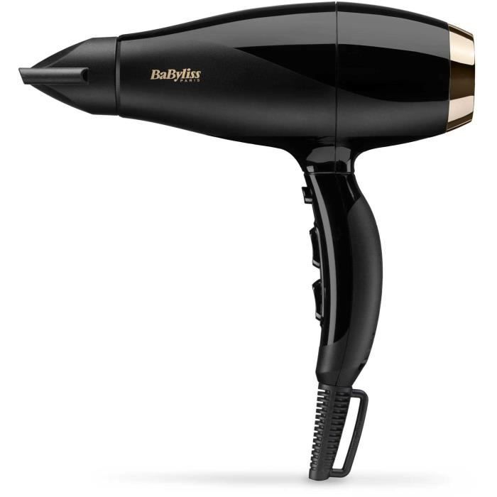 Sèche-cheveux - BaByliss - 6714E Super Pro 2300 - Moteur AC - Fabriqué en Italie