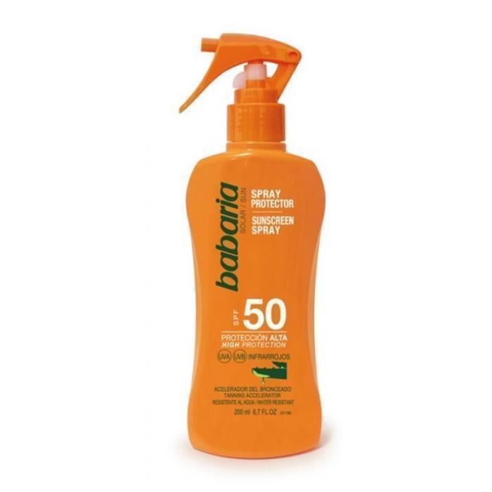 BABARIA ALOE VERA SPRAY SPF50 SPRAY 200ML