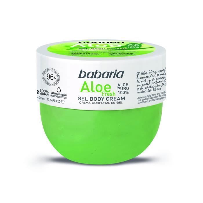 BABARIA ALOE FRESH BODY CREAM GEL 400ML - Cosmetica Unisex - BABARIA