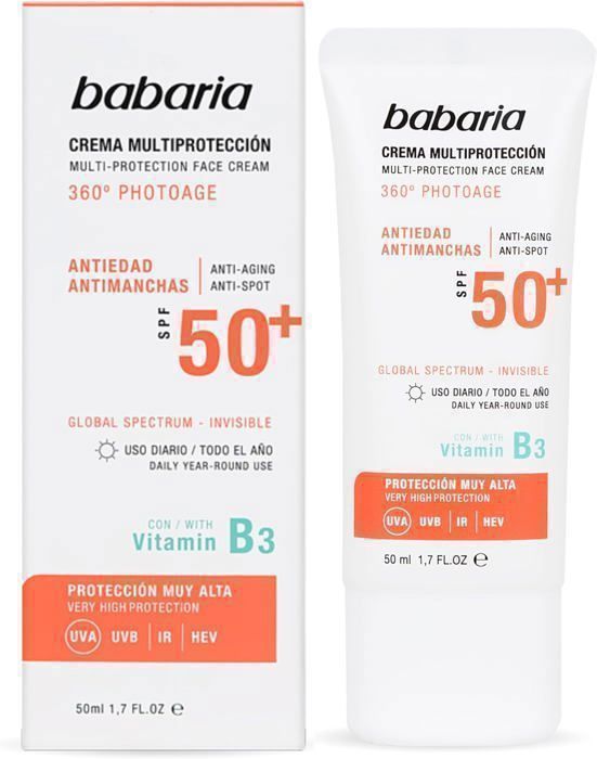BABARIA - Babaria Solar Multiprotection Anti-SPot Cream Spf50 50ml