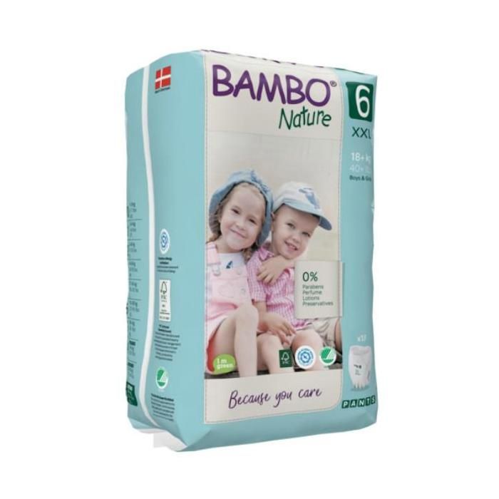 Bambo Nature Culottes d'Apprentissage Taille 6 16+ kg 18 unités