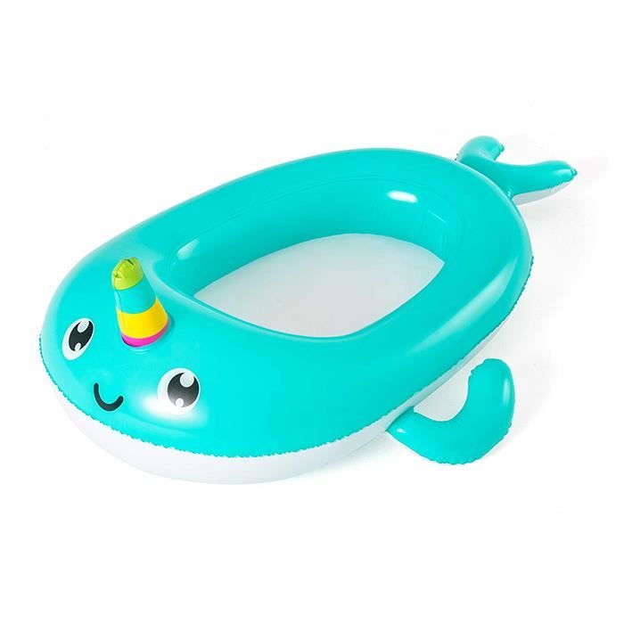 Bateau gonflable - Bestway - Narval - Multicolore - 108x82x39cm - Pour enfants à partir de 3 ans