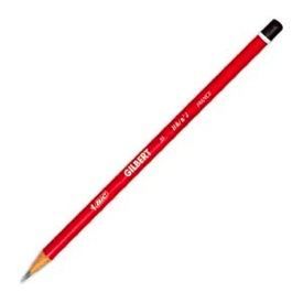 Crayon de papier - BIC - HB Gilbert - Corps rond - Tête trempée - Lot de 12