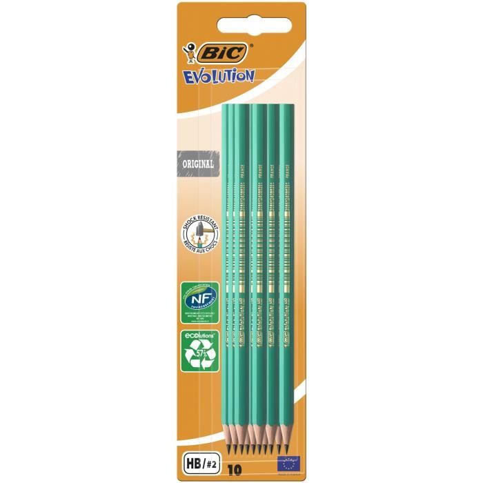 BIC® - Evolution Evolution™ 650 Crayon HB x10
