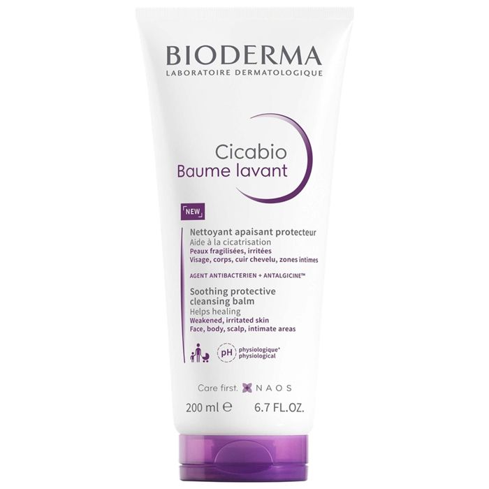 Baume Lavant - BIODERMA - Cicabio - 200ml - Hypoallergénique - Soin d'hygiène dermatologique