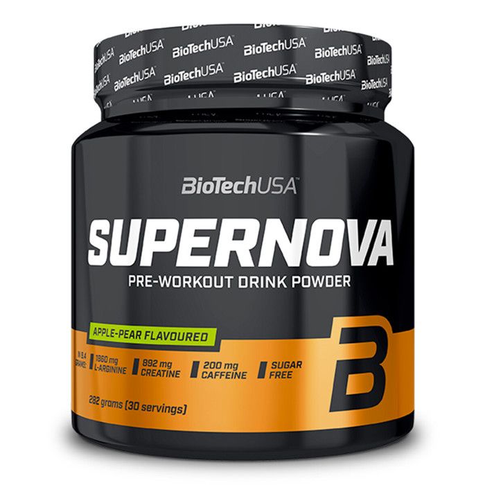 Pre-workout BioTech USA - Supernova - Apple-Pear 282g