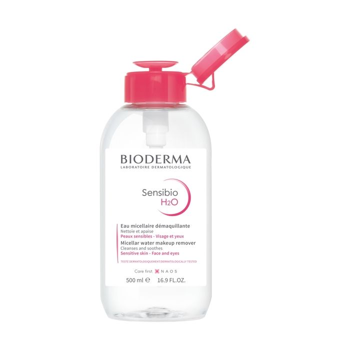 Solution micellaire démaquillante - Bioderma - Sensibio H2O - 500ml - Peaux sensibles - Non comédogène