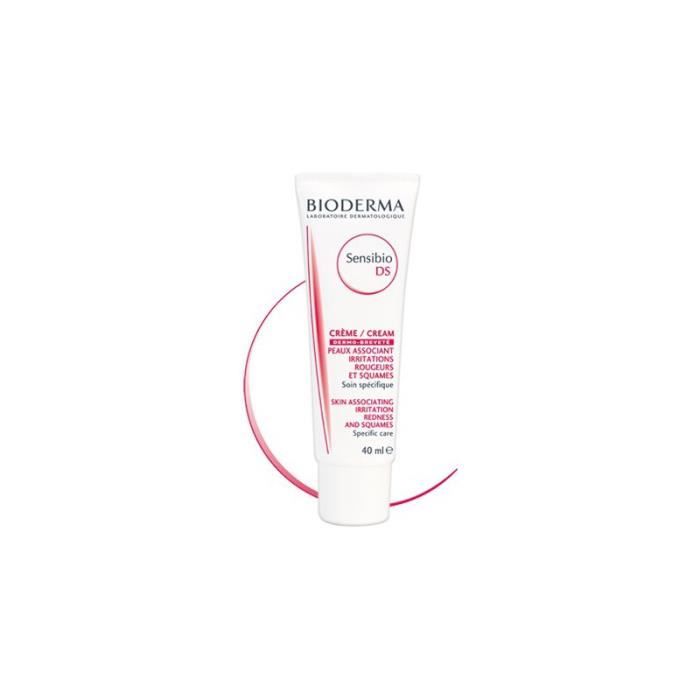 Gel-Crème - Bioderma - Sensibio DS+ - 40 ml - Non gras - Peaux sensibles