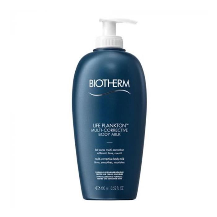 Biotherm Life Plankton Lait Corporel Multi-Correction Raffermissant Anti-Age aux Huiles Végétales 400ml