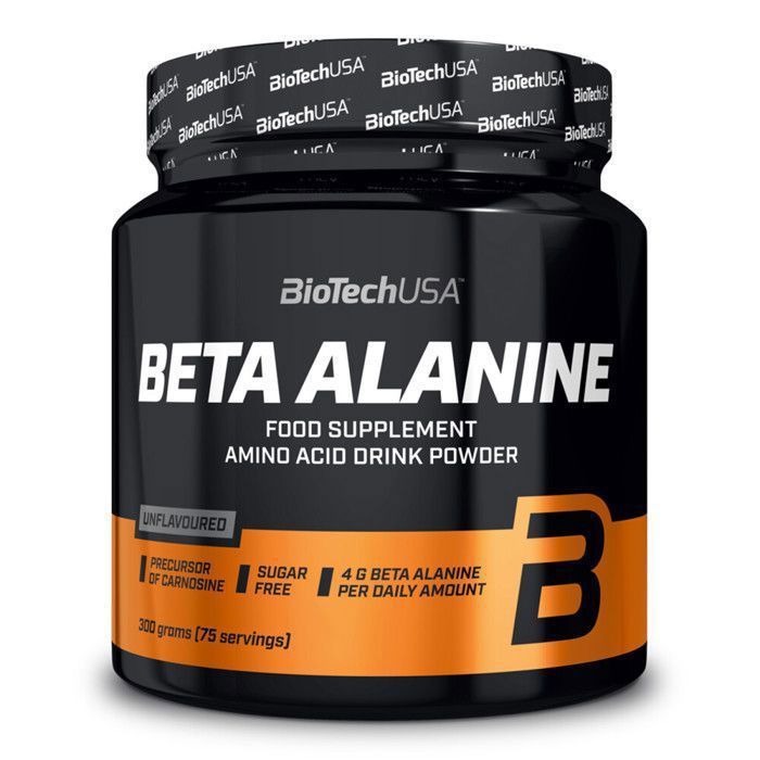 Bêta-alanine BioTech USA - Beta Alanine - Saveur neutre 300g