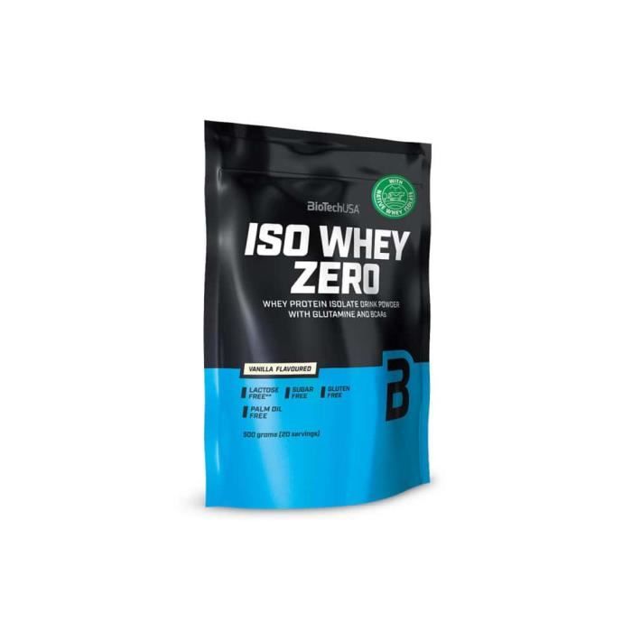 ISO WHEY ZERO (500G) - Vanille
