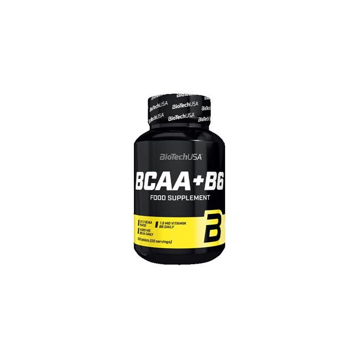 BCAA en comprimés BioTech USA - BCAA+B6 - 100 Comprimés