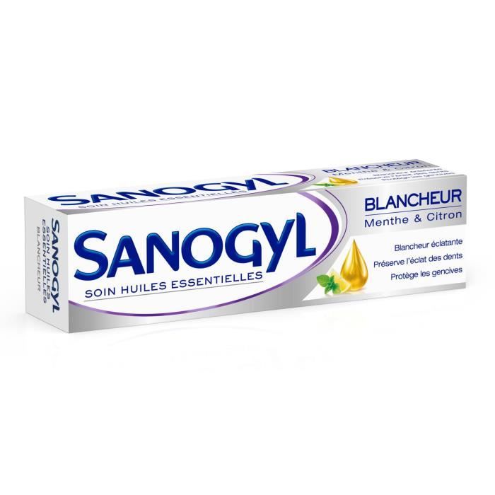 SANOGYL Dentifrice Soin Huiles Essentielles Blancheur - 75 ml