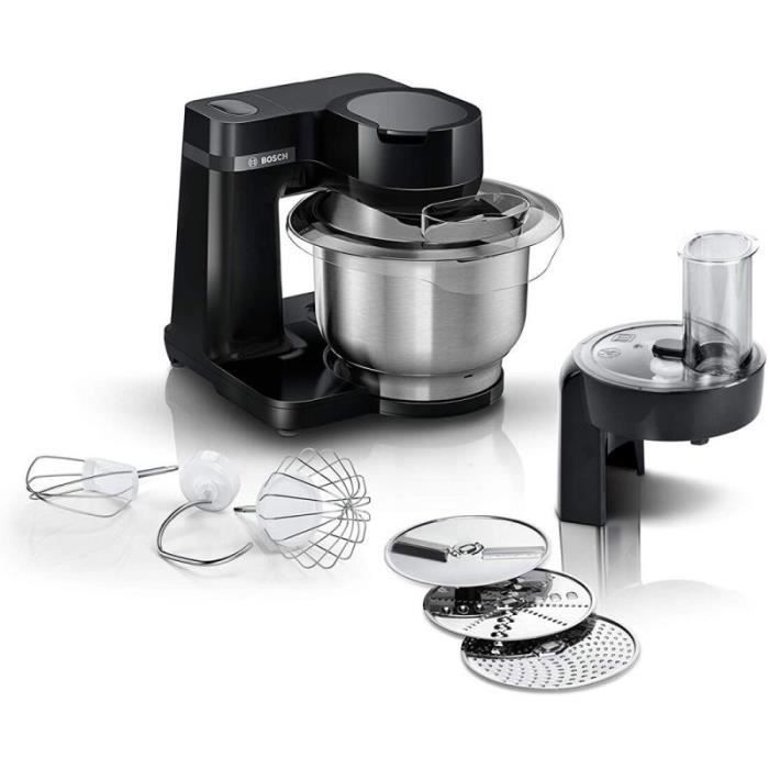 Robot de cuisine - BOSCH - MUMS2EB01 - 700W - 3,8L - Noir