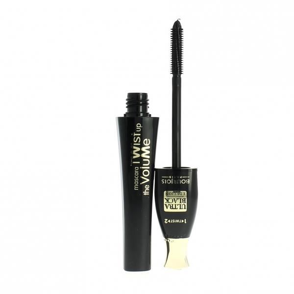 Mascara - Bourjois - Twist Up Volume - Ultra Noir - Brosse 2-en-1 - Non Waterproof