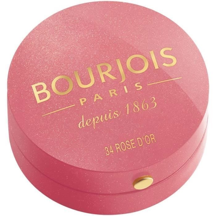 BOURJOIS Blush - Boite ronde - 34 Rose d'or