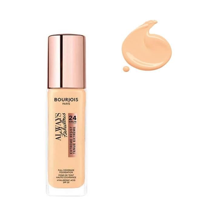 Fond de teint - BOURJOIS - Always Fabulous 24H - SPF20 - 120 Claer Ivory - 30ml