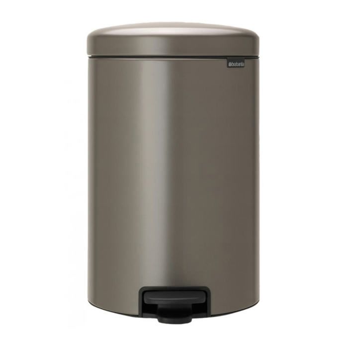 Poubelle à pédale Newicon 12 l platinum Code C - Brabantia