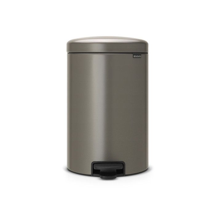 Poubelle à pédale Newicon 20 l platinum Code D - Brabantia