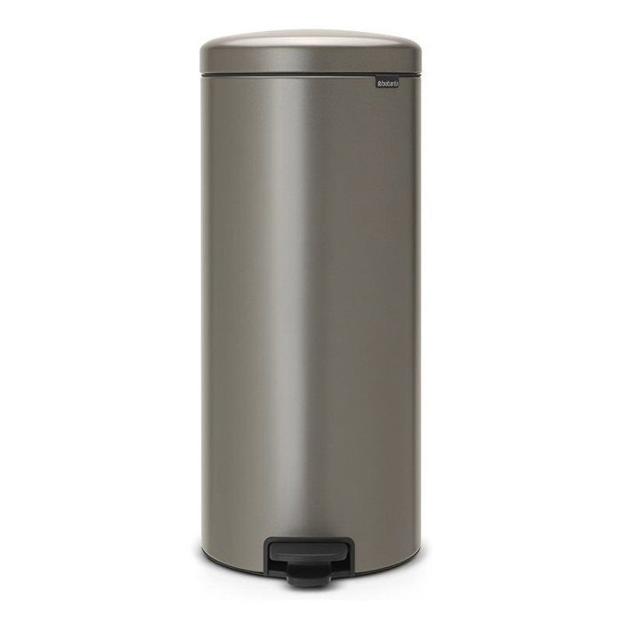 Poubelle à pédale - BRABANTIA - NewIcon - 30L - Fermeture silencieuse - Seau intérieur plastique