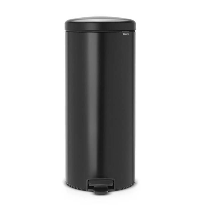 Poubelle à pédale Newicon 30 l noir mat Code G - Brabantia