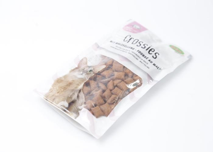 FRIANDISES POUR CHAT CROSSIES FOURRE AU MALT 50G