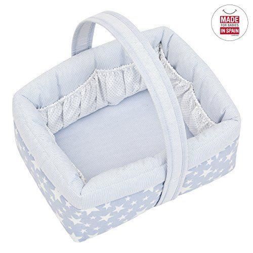 Cambrass Corbeille Matelassée Star Bleu - 34989.0