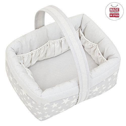 Cambrass Corbeille Matelassée Star Gris - 35061.0