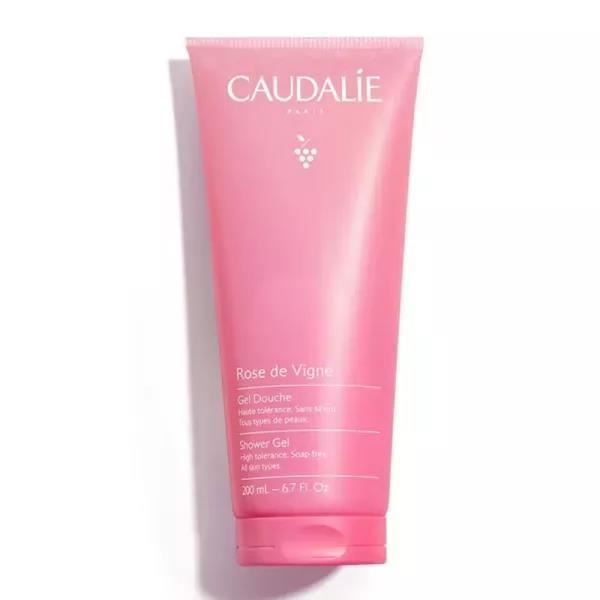GEL DOUCHE - CAUDALIE - ROSE DE VIGNES - 200 ML - Vegan - Haute tolérance - 97% d'ingrédients naturels