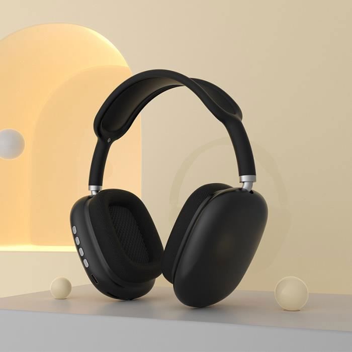 Casque Sans Fil Bluetooth Headset Over Ear, P9 Casque Sans Fil Écouteurs De Musique Stéréo Avec Microphone Casque D'Écoute D[u3290]