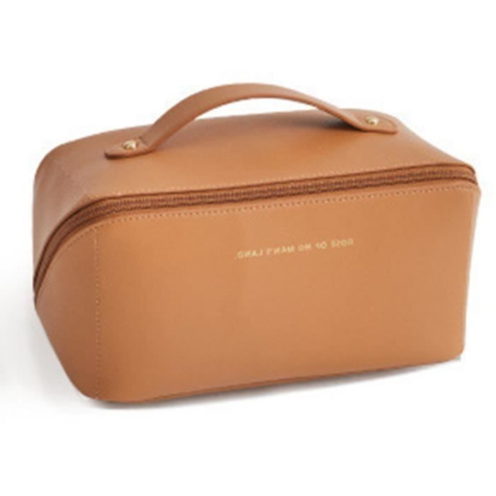 Sac cosmétique - CIKONIELF - Grande Trousse Maquillage - PU - Grande capacité - Mixte