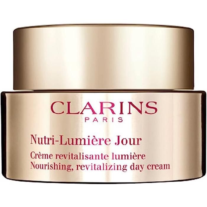 Crème de jour - Clarins - Nutri Lumière - 50 ml - Sans parabène - Tous types de peau