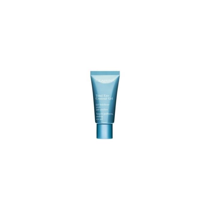 Clarins Total Eye Contour Gel Fraicheur Anti Poches 20Ml TU Blanc
