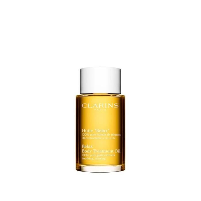 Clarins Huile Relax 100Ml TU Blanc