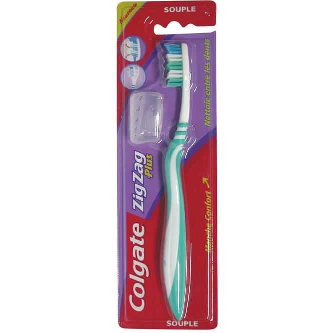 COLGATE Brosse à dent - Zig zag souple