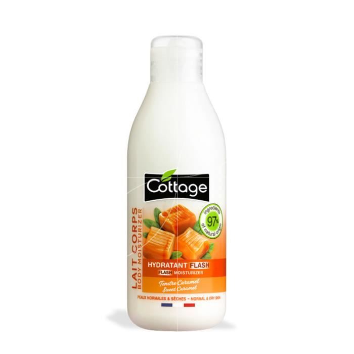 Lait corps hydratant Tendre Caramel 200 ml