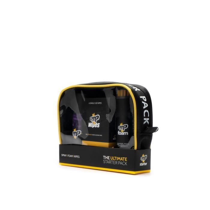 Starter Pack - CREP PROTECT - 50ML Mini spray barrière - 50ML CURE Foam - Trousse de voyage réutilisable