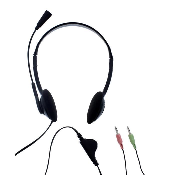 Casque-micro T'nB First - Casque multimédia avec micro omnidirectionnel orientable