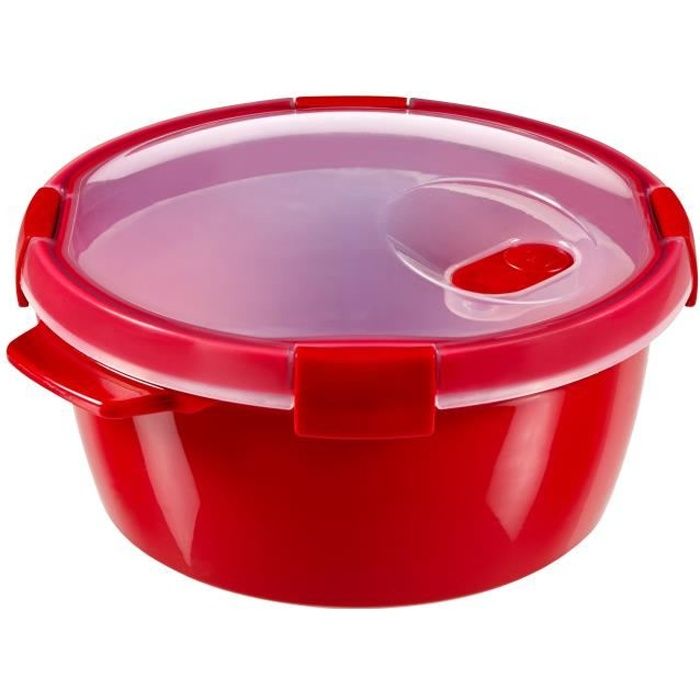 CURVER Cuit vapeur micro-ondes rond 1,6L