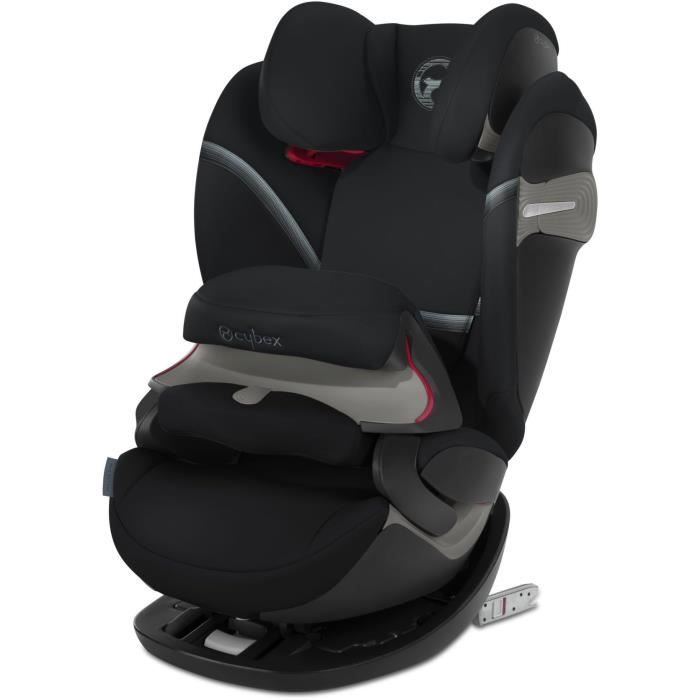 Siège auto CYBEX PALLAS S-Fix - Groupe 1/2/3 - Isofix - Bouclier - Face route - Deep Black