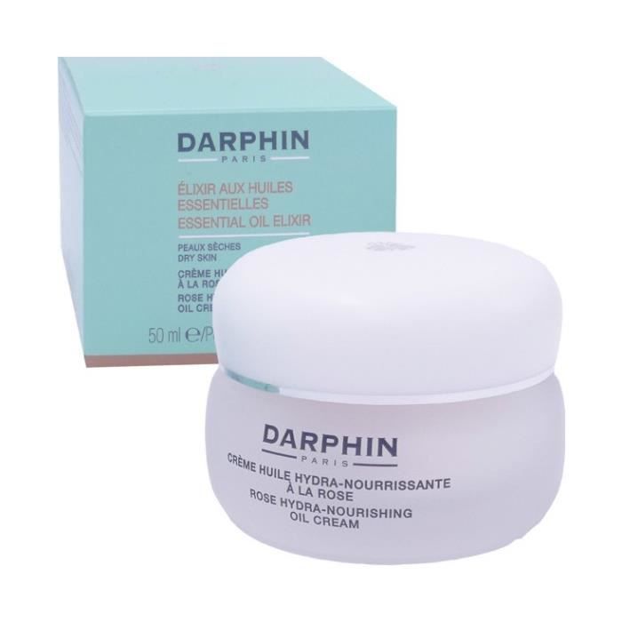 Crème Huile - DARPHIN - Hydra-Nourrissante - 50ml - Sans Parabène - Pour Tous Types de Peau