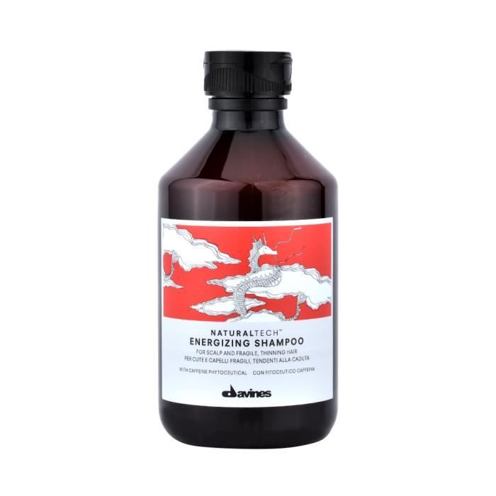Shampoing - Davines - Naturaltech Energizing - 250ml - Anti-chute - Régénérant