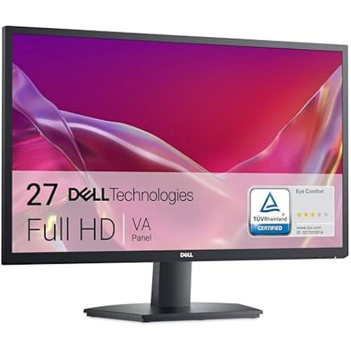 Écran PC - DELL - SE2725H - 27" Full HD - 75Hz - VA - 4ms - HDMI/VGA - Noir