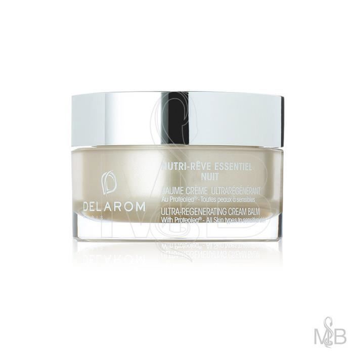 Soin de nuit - DELAROM - Nutri-Rêve Essentiel Nuit - 50ml - Texture baume - Anti-âge